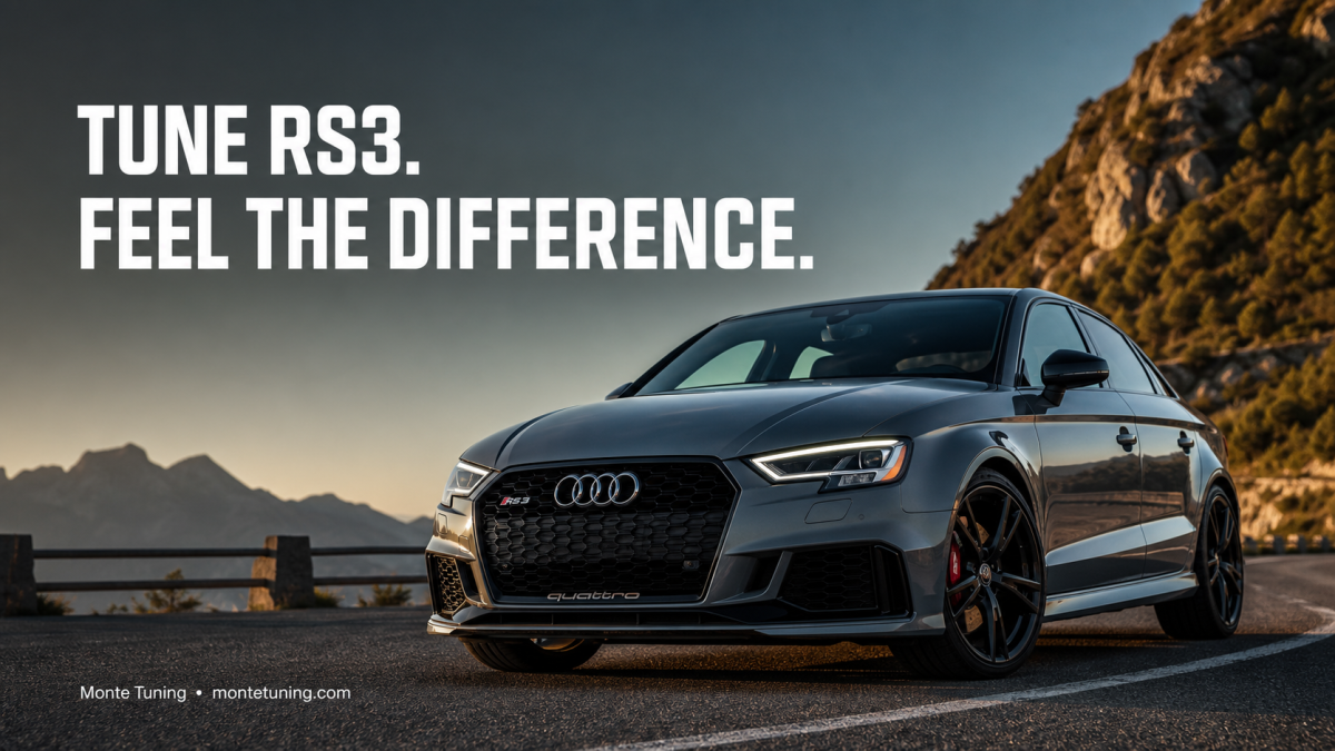 Audi RS3 2.5 TFSI ECU Tuning Guide: 5 Steps to Better Performance