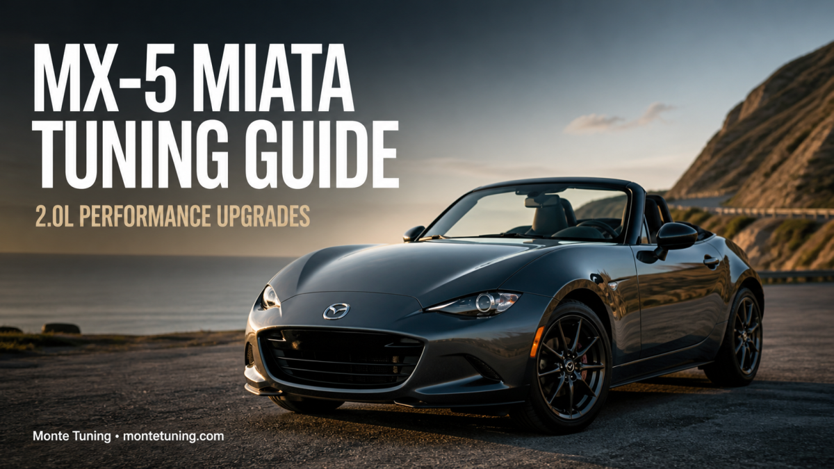 Mazda MX-5 Miata ECU Tuning Guide: 2.0L Performance Upgrades