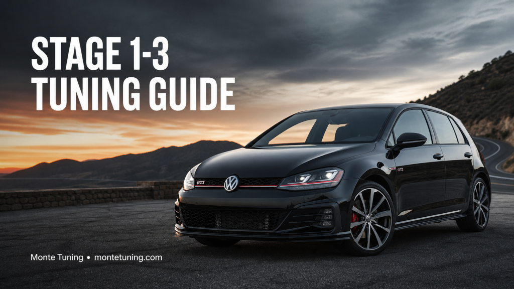 VW Golf GTI Tuning Guide: Stage 1-3 Performance Upgrades