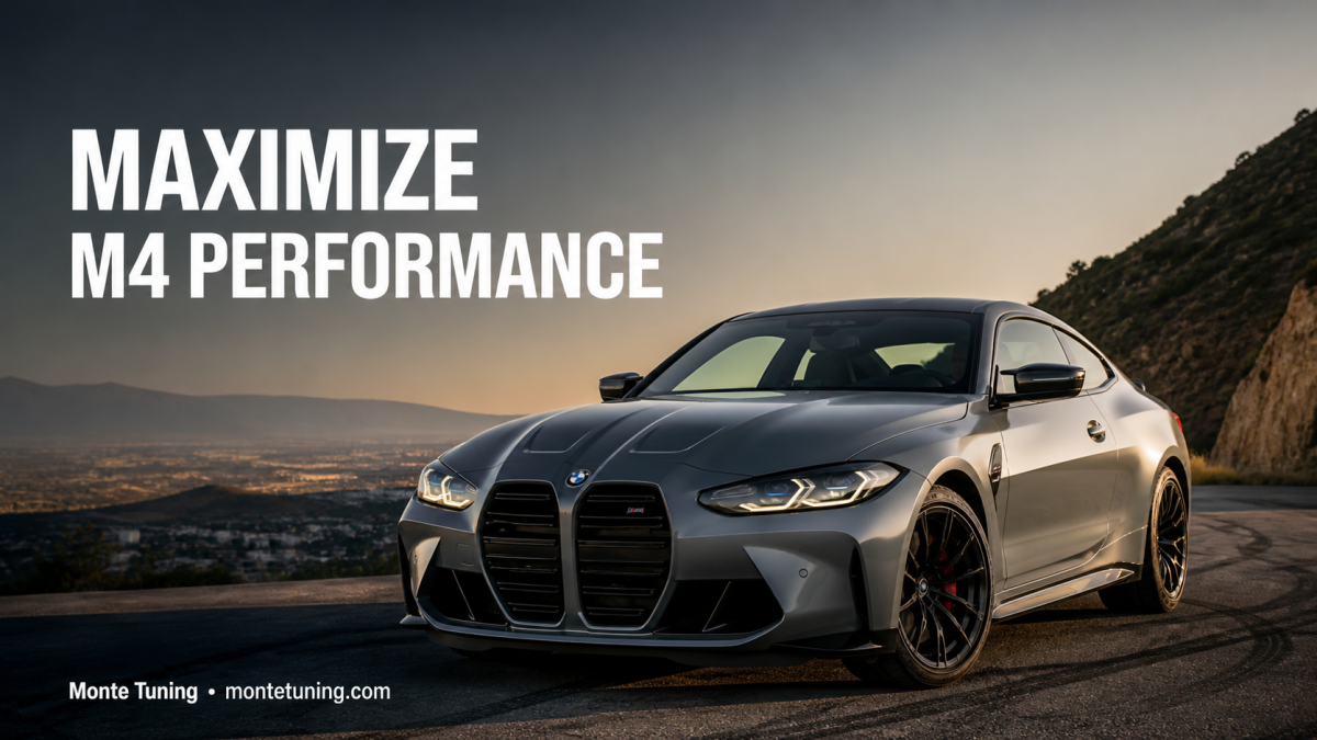 BMW M4 S58 ECU Tuning Guide: 5 Steps to Maximize Performance