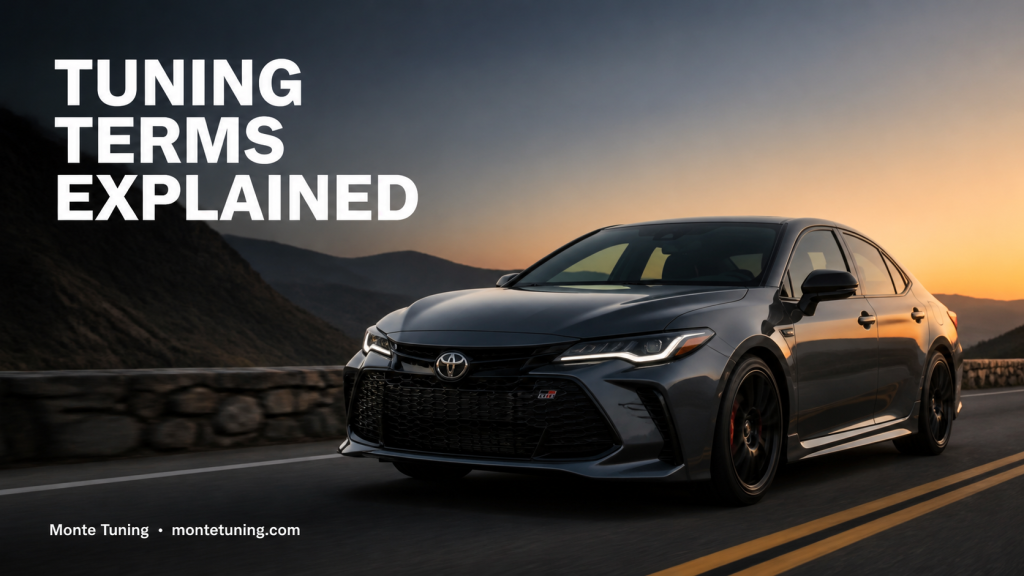 Car Tuning Glossary: 50 Essential Terms for Performance Enthusiasts