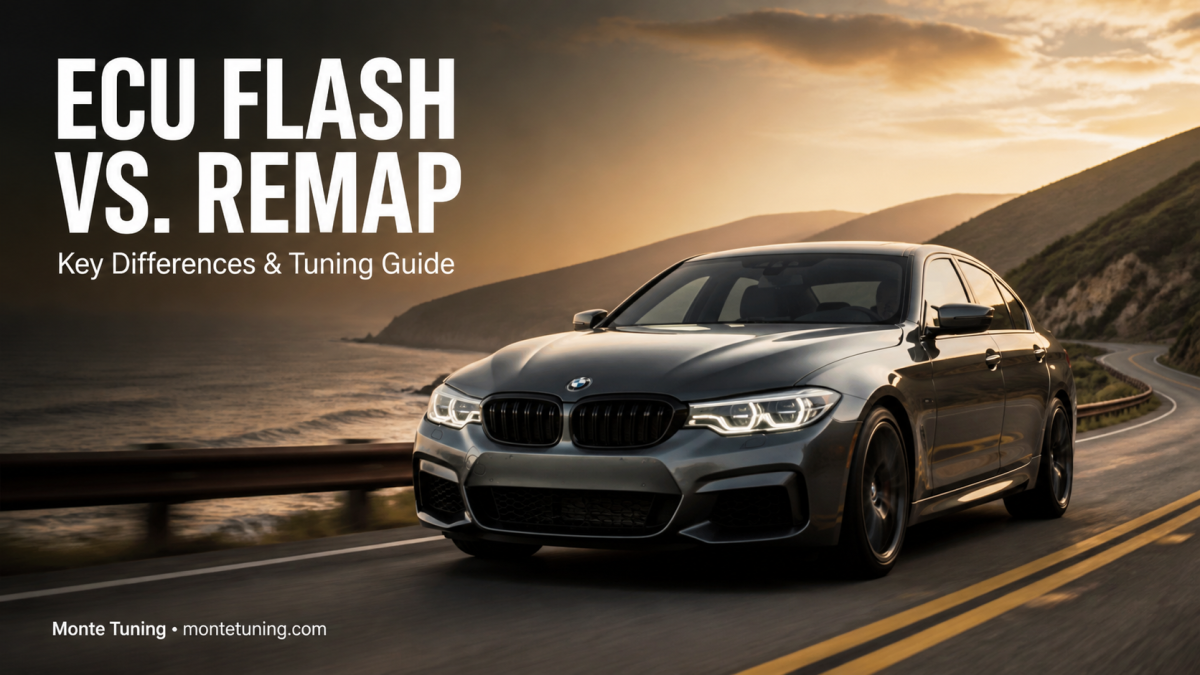 ECU Flash vs. Remap: Key Differences and Performance Tuning Guide