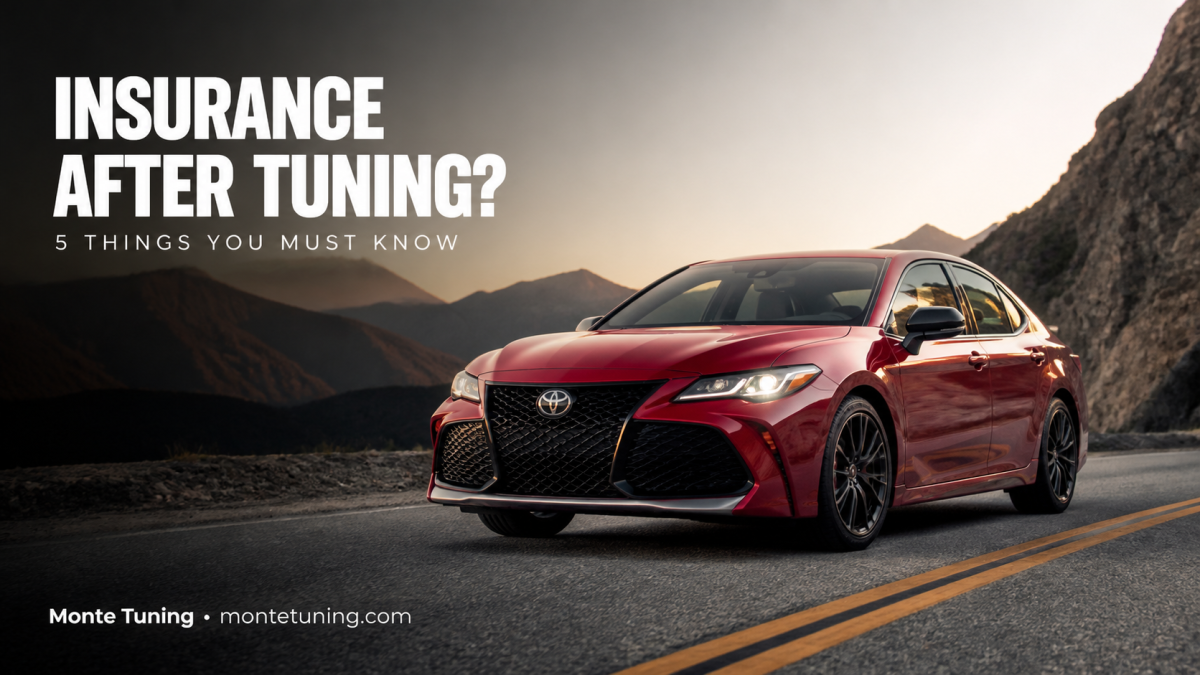 ECU Tuning and Car Insurance: 5 Things Every Driver Should Know