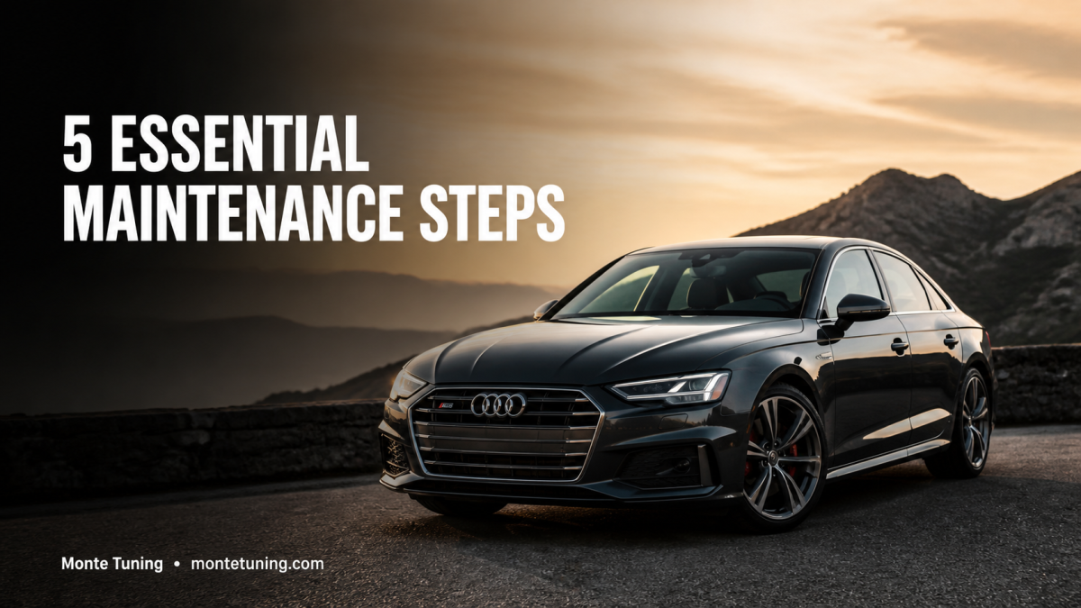 ECU Tuning Maintenance: 5 Essential Steps After Your Engine Remap