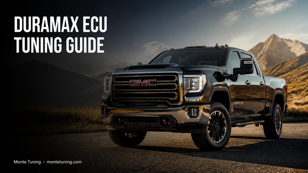GMC Sierra 2500HD 6.6L Duramax ECU Tuning: A Step-by-Step Guide