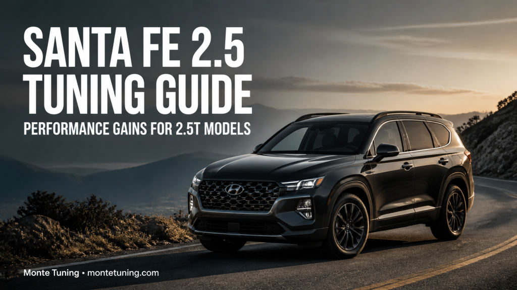 Hyundai Santa Fe 2.5 Tuning Guide: Performance Gains for 2.5T Models
