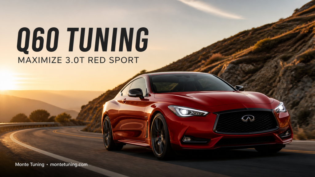 Infiniti Q60 ECU Tuning: A Performance Guide for the 3.0T Red Sport