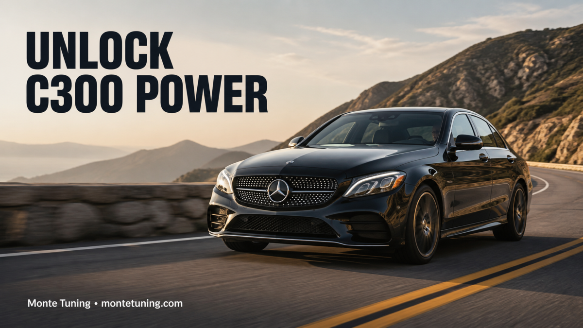 Mercedes C300 ECU Tuning: A Step-by-Step Guide to Engine Performance