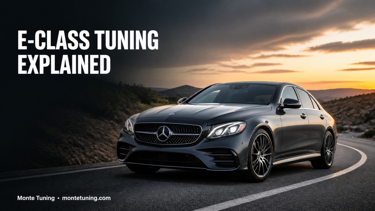 Mercedes E-Class Tuning: A Guide to ECU Chip Performance Upgrades