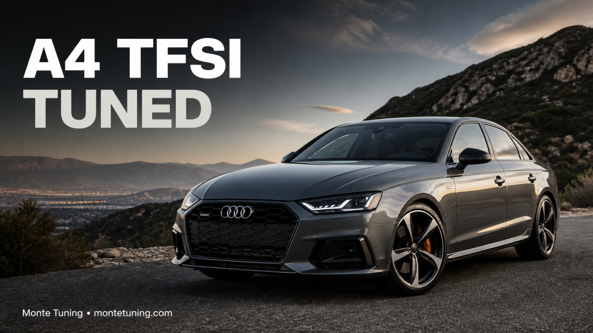 Audi A4 Chip Tuning: Best Performance Upgrades for 2.0 TFSI Engines