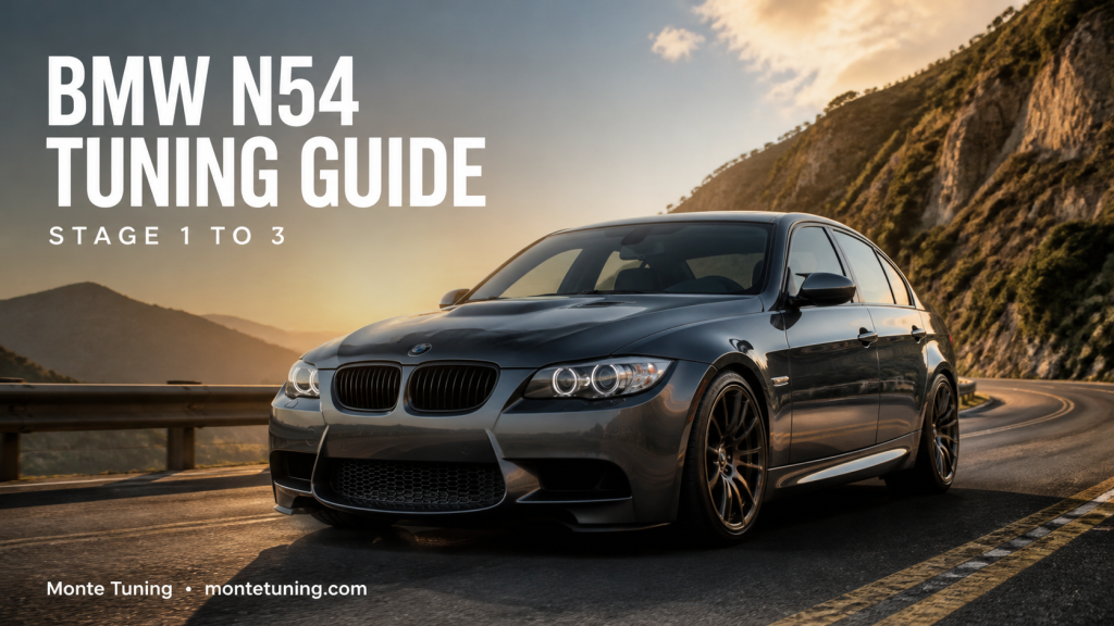 BMW N54 Tuning Guide: Stage 1 to 3 Performance Upgrades