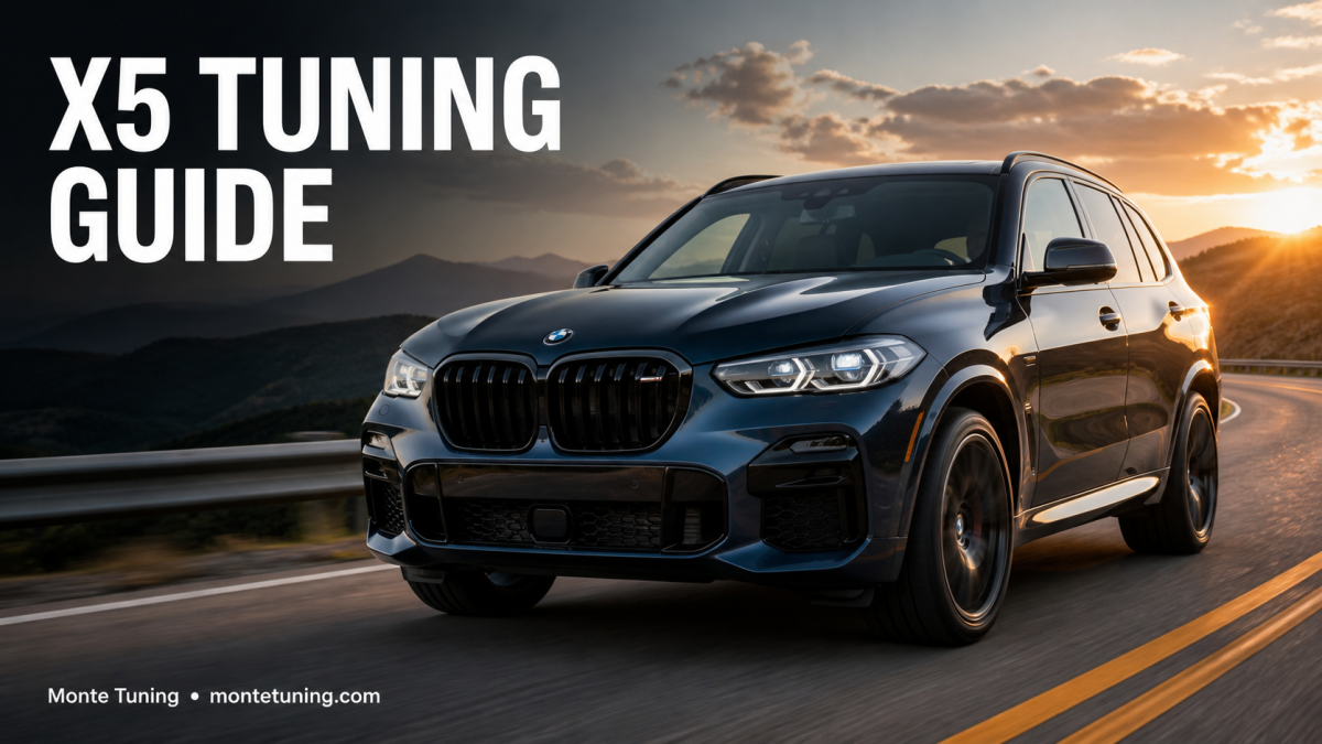 BMW X5 Chip Tuning Guide: 2024 S63 4.4L Performance Upgrades