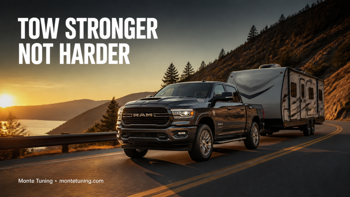 ECU Tuning for Towing: 5 Reasons Your Truck Needs More Than Stock Maps