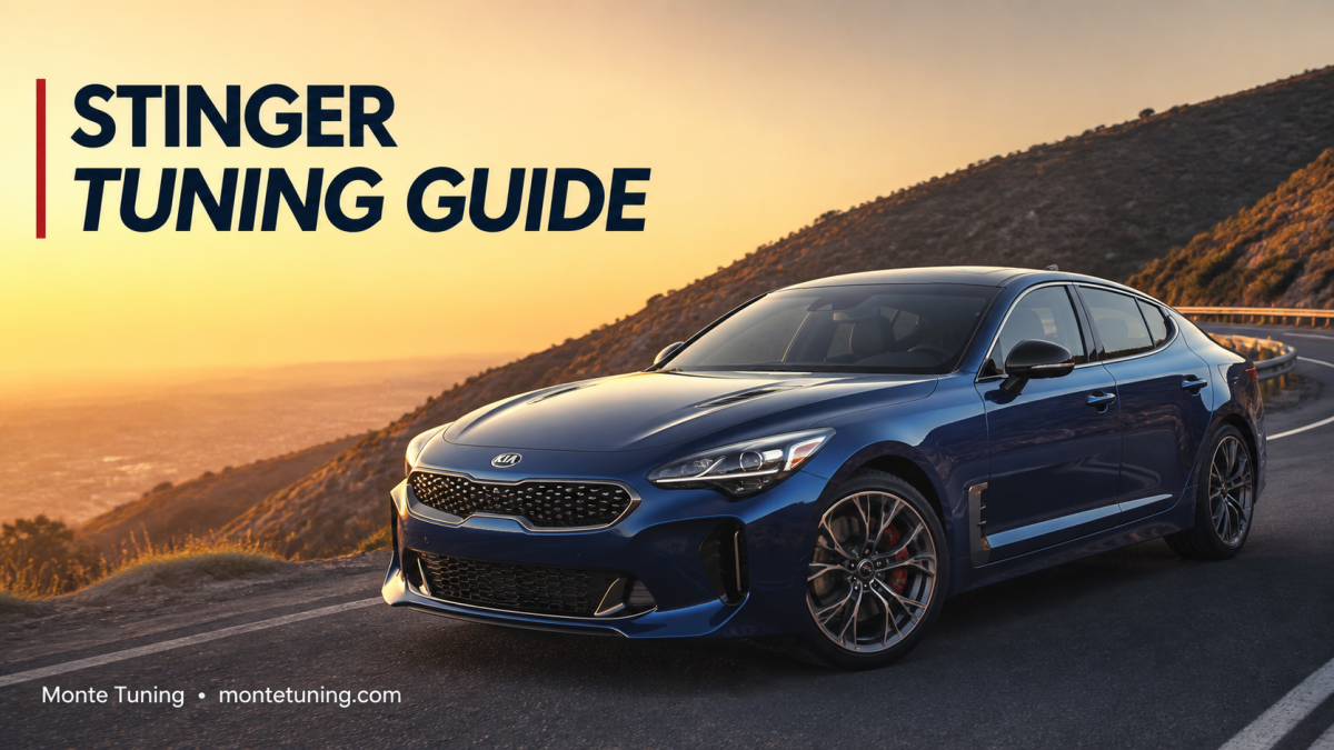 Kia Stinger Tuning Guide: How to Boost Your 2.5T and 3.3T GT Performance