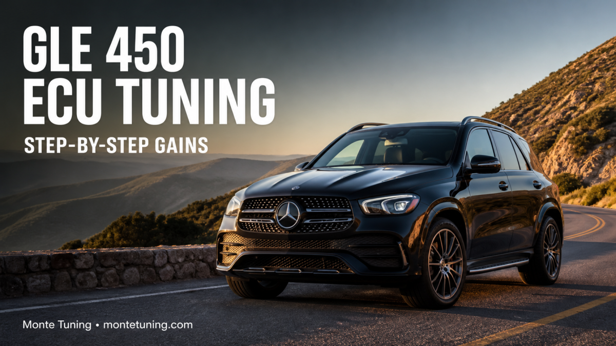 Mercedes ECU Tuning: A Step-by-Step Guide to Gains for the GLE 450