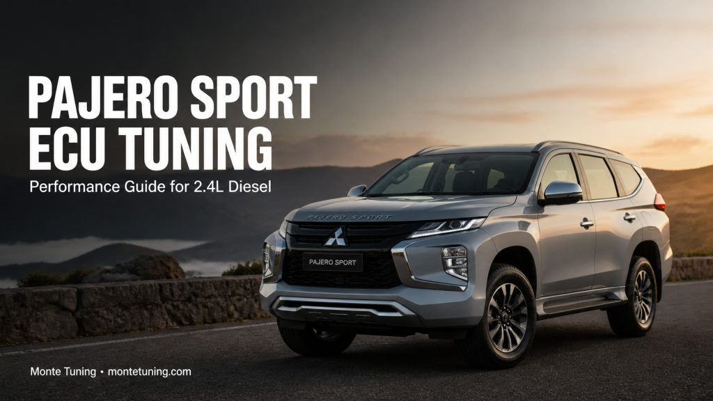 Mitsubishi Pajero Sport ECU Tuning: Performance Guide for 2.4L Diesel
