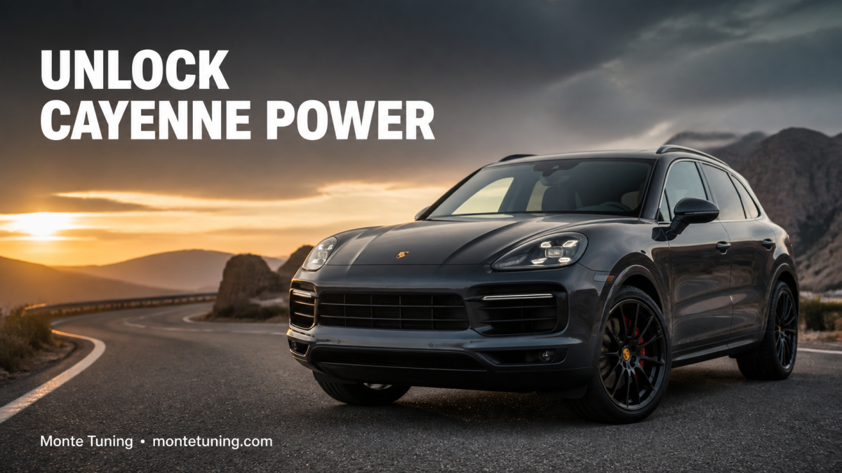 Porsche Cayenne Chip Tuning: Performance Gains for 3.0T and V8 Engines