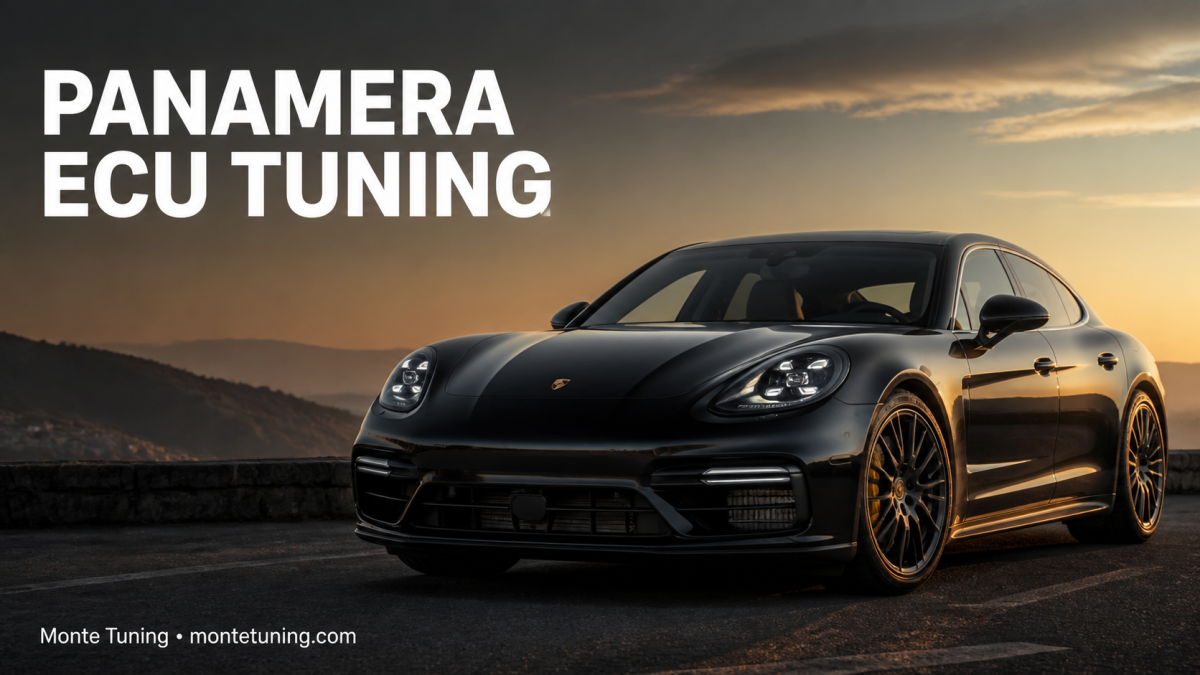 Porsche Panamera ECU Tuning: 5 Steps to Better Performance